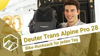 Deuter Trans Alpine Pro 28: Bike-Rucksack für jeden Tag | Bergzeit