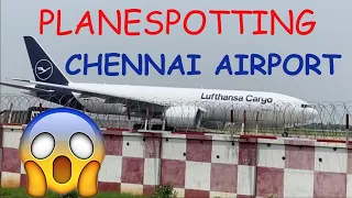 CLOSE UP PLANESPOTTING | CHENNAI AIRPORT(MAA) RUNWAY 25 | HD