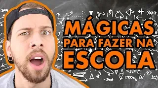 ✏️6 MÁGICAS PARA FAZER NA ESCOLA