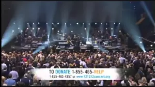 Bruce Springsteen + Jon Bon Jovi = Born to Run 12.12.12 Sandy Relief Concert