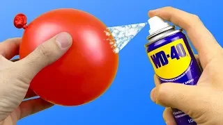 Лучшие Лайфхаки. 5 Хитростей с WD-40 Которые Стоит Увидеть!