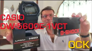 Let's meet the CASIO G-SHOCK DW-5600E-1VCT