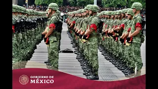 #VivaMéxico | Desfile Militar 2019 desde el Zócalo de la Ciudad de México