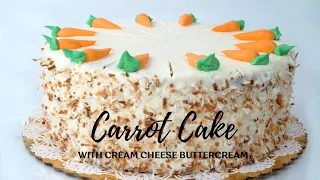 ULTIMATE Carrot Cake Recipe with Cream Cheese Buttercream
