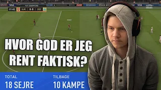 JEG TRYHARDEDE FOR FØRSTE GANG I FIFA 19 OG DET HER VAR RESULTATET!