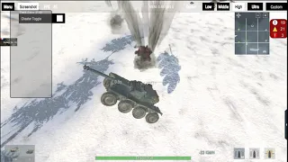 Panzer War DE Fun: Flying Ebr 105?!?!