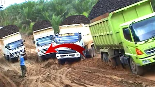 Top 10 Dangerous Crazy Trucks Driving Skills 2021! Truck Crossing River & Muddy Roads 2021