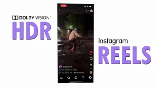 How to upload Insta Reels in HDR | iPhone Dolby Vision Instagram Reels