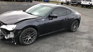 2016 grey FRS with new wheels and tires