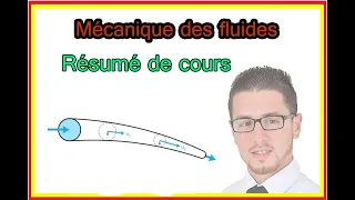 Mécanique des Fluides Résumé de cours- (Débit volumique, Navier Stokes, Nature d'écoulement,...