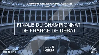 FFDE - Finale du Championnat de France de Débat 2019