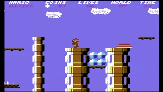 SUPER MARIO BROS Commodore 64 C64 Longplay (Giana Sisters)