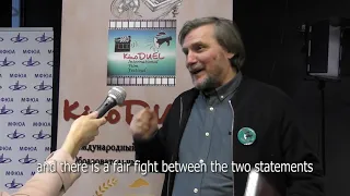 Владимир Байчер о KinoDUEL/Vladimir Baicher about the KinoDUEL Film Festival