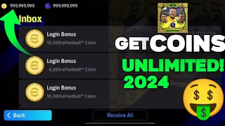 EFootball PES 8.3.1 Unlimited Coins Free| How To Get Free efootball Coins In efootball PES 2024