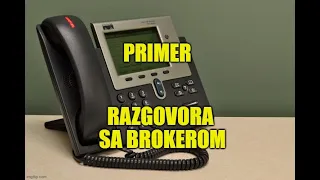 PRIMER RAZGOVORA SA BROKEROM!  - DISPECER ZA KAMIONE U AMERICI