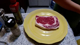 Frozen Rib Eye Steak in Air Fryer