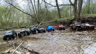 The boosted ravines RC crawl!!