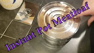 Instant Pot Meatloaf - using the Steamer Insert