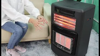 Cabinet Gas Room Heater Home use scene display