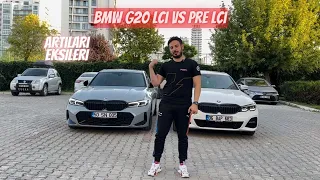 BMW 320i Makyaj Farkları | G20 LCI vs  Pre LCI | Artıları & Eksileri & Karşılaştırma | Subjektif