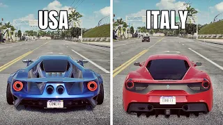 NFS Heat: USA VS ITALY (WHICH IS FASTEST?) | DRAG RACE