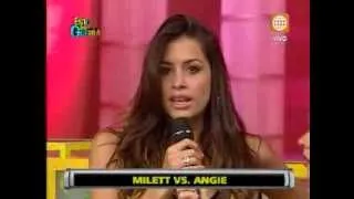 Esto es Guerra: Milett niega haber atacado a Angie en Twitter - 26/08/2013