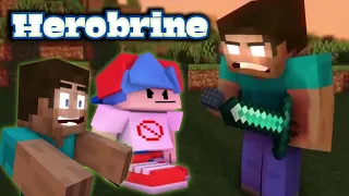 Friday Night Funkin' Vs Herobrine | FNF Herobrine Week 64 Vs Steve I Minecraft Animations