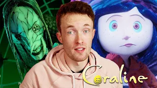 CORALINE is CREEPY but GREAT! FIRST Time Watching and Movie Commentary!