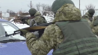 Тренування із захопленням КПВВ провели прикордонники під Маріуполем