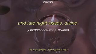 the maccabees - toothpaste kisses (español)