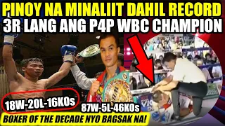 PINOY na MINALIIT DAHIL sa RECORD 3R lang ang POUND FOR POUND BOXER at "Boxer of the Decade"