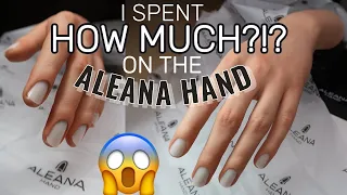 I spent HOW MUCH?! on a nail PRACTICE HAND | Unboxing the Aleana Hand