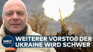 UKRAINE-KRIEG: Russen graben sich ein - Sprung über Dnipro-Fluss wird harter Kampf | WELT Analyse