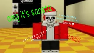 christmas event in ujd (so cool) | Undertale: Judgement Day