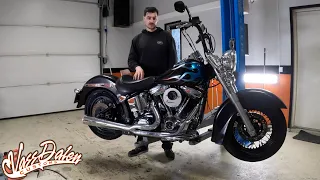 Harley-Davidson Softail Bobber build Part 1