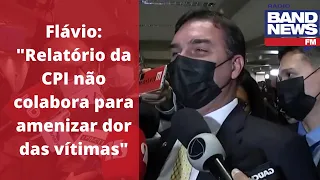 Flávio Bolsonaro: não há o que se aproveitar de relatório da CPI