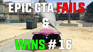 Just GTA  - EPIC Fails & Wins - Episode #16 - GTA 5 [ how the speedrun ends ]