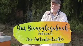 Futterkontrolle am Bienenstand | Das Mellifera-Bienentagebuch | Februar