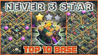 TOP 10 BEST TH14 HYBRID BASE || TH14 HYBRID BASE WITH LINK || TH14 ANTI 3 STAR BASE AFTER UPDATE