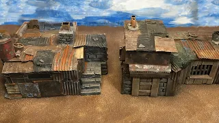 How I made 40k Shacks