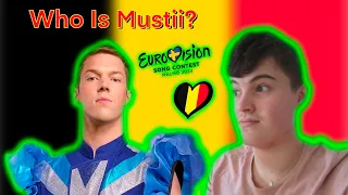 Who Is Mustii? Belgium's Artist For Eurovision 2024 | Reaction & Review