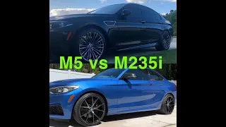 BMW M235i VS BMW M5