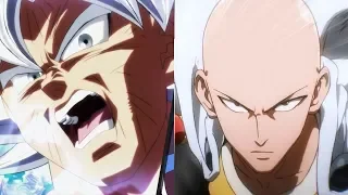 DBZMacky Goku vs Saitama Power Levels (Dragon Ball Super vs One Punch Man)