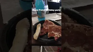 My Harry Potter themed birthday party
