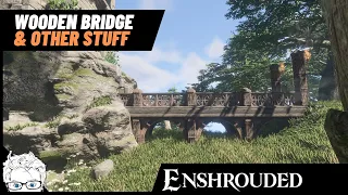 Cute wooden bridge & other stuff in Enshrouded