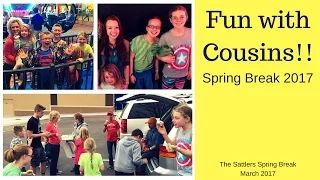 Wahooz fun with Cousins during Spring Break 2017!