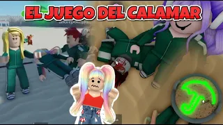 JUGANDO EL JUEGO DEL CALAMAR MOMENTOS DIVERTIDOS (ROBLOX) #SQUIDGAME #FISHGAME