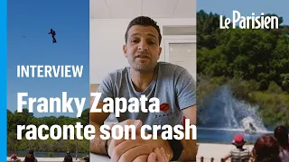 « L'homme volant » Franky Zapata raconte son crash en Flyboard Air lors d'une représentation