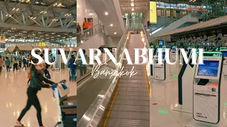 FULL Walking Tour of Thailand's Largest Airport | Domestic departure | Suvarnabhumi Airport