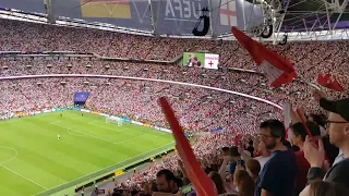 The last seconds of the Women's EURO 22 final and Three Lions